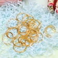 thumbnail image 3 of unbranded 100Ud Anillo Para Llaves Redondo Dorado Resistente Para Uso Diario En Casa Y Auto, 3 of 6
