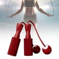 thumbnail image 6 of Cordless Jumping Rope Workout Exercise Fitness Endurance Training Weighted Jump Rope for Women Men Ball dia.3.2cm Red, 6 of 8