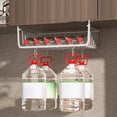 thumbnail image 3 of Under Shelf Hanging Metal Wire Storage Basket Organizer Under Shelf Storage Basket Multipurpose Wire Basket for Kitchen Office Pantry Desk Bookshelf (LIZEALUCKYLWnmTID-14), 3 of 3