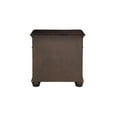 thumbnail image 2 of New Classic Furniture Maximus Solid Wood 3-Drawer Nightstand in Madeira Brown, 2 of 7
