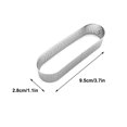 thumbnail image 2 of Anillo Ovalado de Acero Inoxidable Ganfancp Herramienta para Hornear, 2 of 2