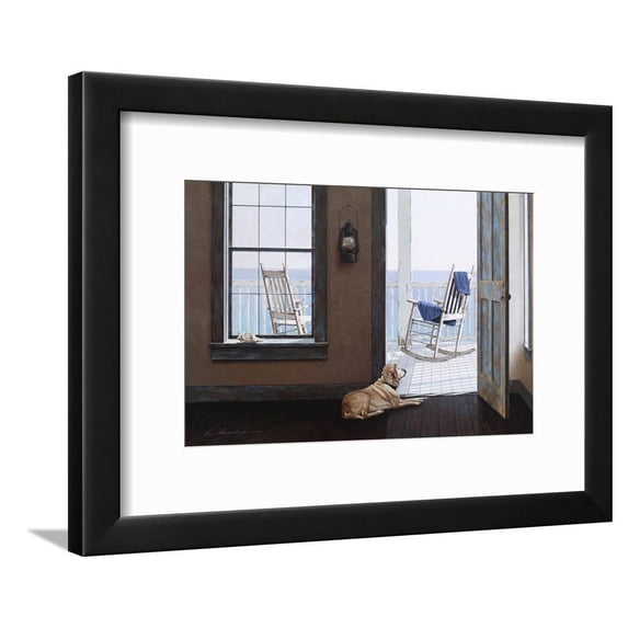 Look over the Sea, Animals Framed Art Print Wall Art by ZhenHuan Lu Sold by Art.Com
