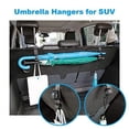 thumbnail image 2 of Hypersonic Black Car Headrest Hook 2 Pack Multifunctional Car Seat Organizer Vehicle Durable Backseat Hanger Universal Car Hooks for Purses/Bags/Umbrella/Masks, 2 of 7