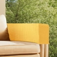 thumbnail image 6 of Couch Arm Covers Furniture Protector Washable Armchair Slipcovers (Yellow), 6 of 9