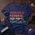 thumbnail image 3 of Jollimate Personalized Husband Father Shirt, Custom Year Shirt, Dad Birthday Gift, Gift For Husband, 3 of 6