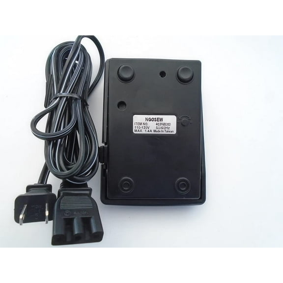 FOOT CONTROL PEDAL for many Singer, EuroPro, Simplicity, Juki, Elna
