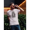 thumbnail image 2 of Outline Zodiac Sign Scorpio T-Shirt Men -Image by Shutterstock, Male XX-Large, 2 of 4