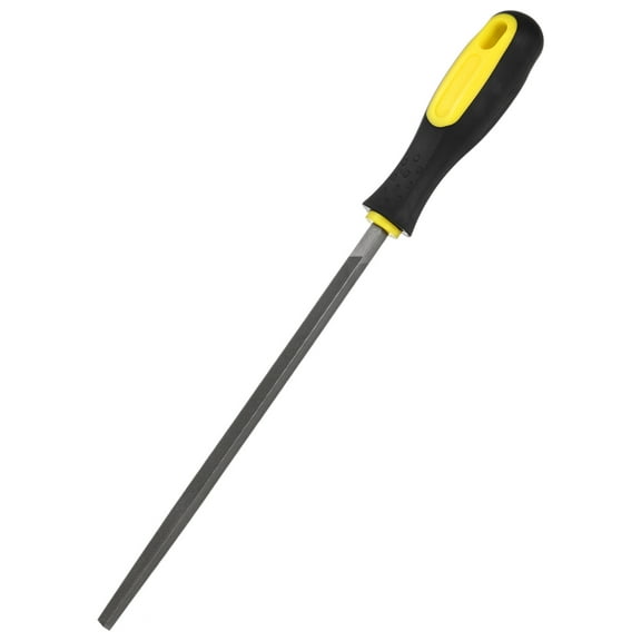 Uxcell 1-Pack Square Metal File 8 Inch, High Carbon Steel File Hand W Handle