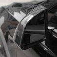 thumbnail image 4 of Cubierta de marco de moldura de espejo retrovisor lateral de vidrio plateado para automóvil Model Y 2021, 4 of 5