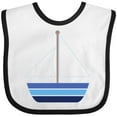 thumbnail image 3 of Inktastic Sailboat Nautical Sailing Boys or Girls Baby Bib, 3 of 4