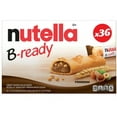 thumbnail image 2 of Nutella B-Ready Snack Bars, 36 Count, Individually Wrapped, Packaged with Collectible Pen, Plastic Container, 2 of 4