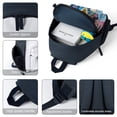 thumbnail image 5 of Yu-Gi-Oh Backpacks Bookbag Casual Daypack Backpacks for Travel Work Camping Office, 5 of 6