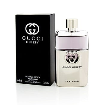 Gucci Guilty Platinum Edition Pour Homme Eau De Toilette Spray For Men 90ml/3oz
