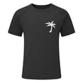 thumbnail image 4 of Raglan Sleeve Birdseye Sport Short Sleeve T Shirt Breathable Athletic Tee For Casual Workout And Daily Wear, 4 of 4