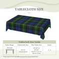 thumbnail image 6 of Rectangle Table Cloth, Old Scotsman Clan Gordon Tartan Plaid Resistant Washable Tablecloth Decorative Table Cover for Dining, Indoor and Outdoor, 6 of 6