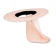 thumbnail image 1 of Visera para el cuello con ala ancha, portátil y práctica, con solapa para el cuello para casco Rosa, 1 of 7