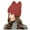 RD1, variant on Cute Ears Beanies For Women Knit Cable Rib Hat Cute Cat Ear Cap Beanie(Color:Red)