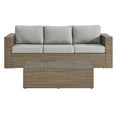 thumbnail image 3 of Modway Convene 2-Piece Outdoor Patio Furniture Set in Cappuccino Gray, 3 of 10
