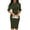 Green, variant on Women Spring Summer Turn-down Collar Fit Work Dress Vintage Elegant Business Office Pencil Bodycon Mini Dress