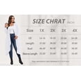 thumbnail image 5 of Cueply Women's Plus Size Cardigan Lightweight Long Sleeve Maxi Long Knitted Tops Open Front Sweater, 5 of 6