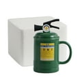 thumbnail image 1 of Fire Extinguisher Style Coffee Mug With Lid And Spoon Funny Ceramic, 1 of 2