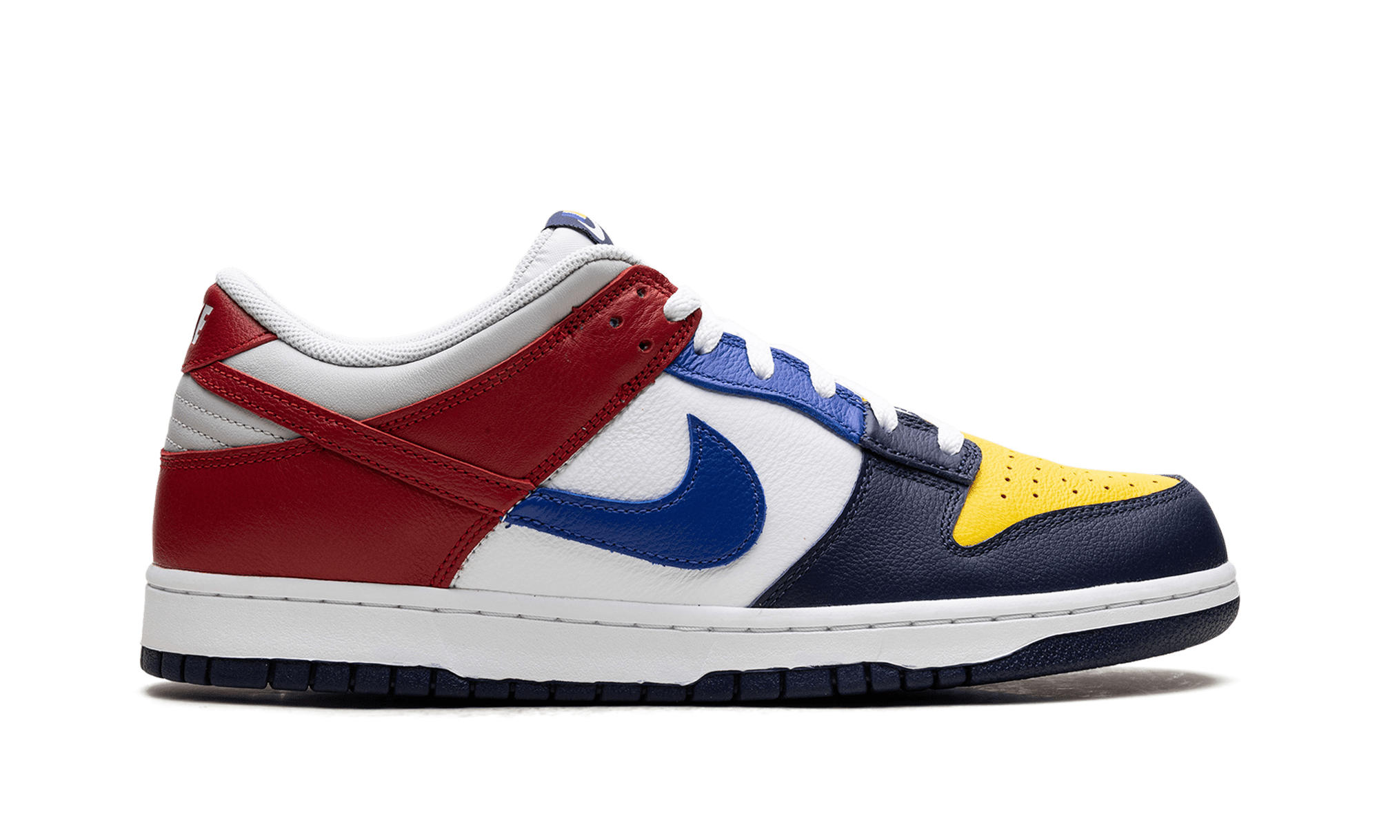 NIKE MENS Dunk Low "What The" IB2051 400 from Stadium Goods