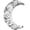 Moon - Silver Tone, variant on Huggie Hoop Earrings - Small Gold CZ Crescent Moon Charm Dangles