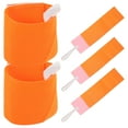 thumbnail image 1 of Luxshiny 5 Pcs Brassards en Nylon Capitaine pour Soccer avec Sangle Réglable à Crochet et Boucle, 1 of 7