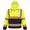 Yellow&black-Medium, variant on Reflective Safety Rain Jacket Yellow&black Small Waterproof Hi Vis Work Coat