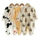 thumbnail image 2 of Pijamas de franela gruesa de una pieza para niños y niñas, ropa de casa, manta de lana para bebés, pijamas para dormir, Primavera, Otoño e Invierno, 2 of 4