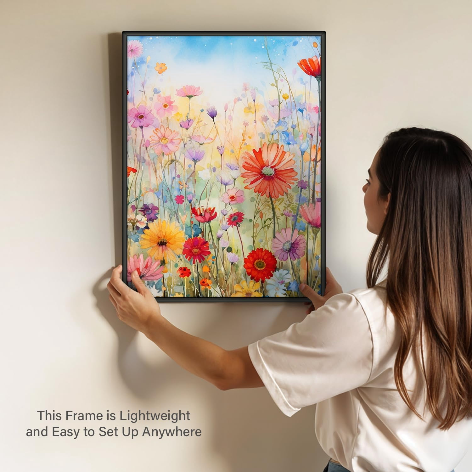 Plexon Stylish Poster Frame, 18'' x 24'', Black