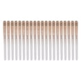 thumbnail image 3 of Ccdes 20pcs Professional Nail Files 100 / 120 Grit Double Sided Washable Manicure Tools For Home Salon Use Yellow,Nail Buffering Files,Double Sided Nail Files, 3 of 8