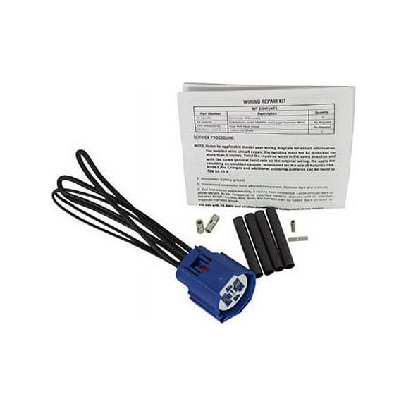 Engine Cooling Fan Motor Connector - Compatible with 2007 - 2015 Lincoln MKX 2008 2009 2010 2011 2012 2013 2014