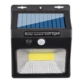thumbnail image 2 of Pebbuoy Solar Outdoor Light Motion Sensor Solar Powered Light Super Bright Waterproof Wireless Auto On/Off 3 Modes Wall Security Light, 2 of 7
