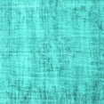 thumbnail image 1 of Ahgly Company Machine Washable Indoor Square Persian Turquoise Blue Traditional Area Rugs, 3' Square, 1 of 4