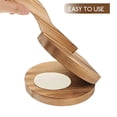 thumbnail image 4 of Artefacto de madera maciza para hacer masa rápida para dumplings Artefacto de uso doméstico Masa prensada para bollos Masa para dumplings de arroz Artefacto de cocina doméstico, 4 of 8