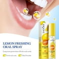 thumbnail image 3 of Breath Freshener Spray Lemon Peach Mint Flavor Eliminate Bad Breath Portable, 3 of 8