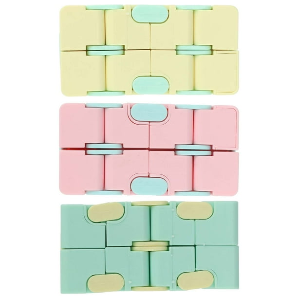 Cubo de Velocidad, Juegos de Niños Compactos, Cubo Infinito, 3pcs de Alta para Adfinos Regalos Niños