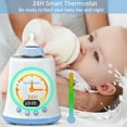 Baby Bottle Warmer Fast Milk Warmer with LCD Display and Timer