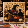 thumbnail image 4 of Halloween Ghost Pearl Art Kit, Gothic Bead Art with Faceted Resin Beads for DIY Craft, Home Wall Decor, and Holiday Gift, 4 of 7