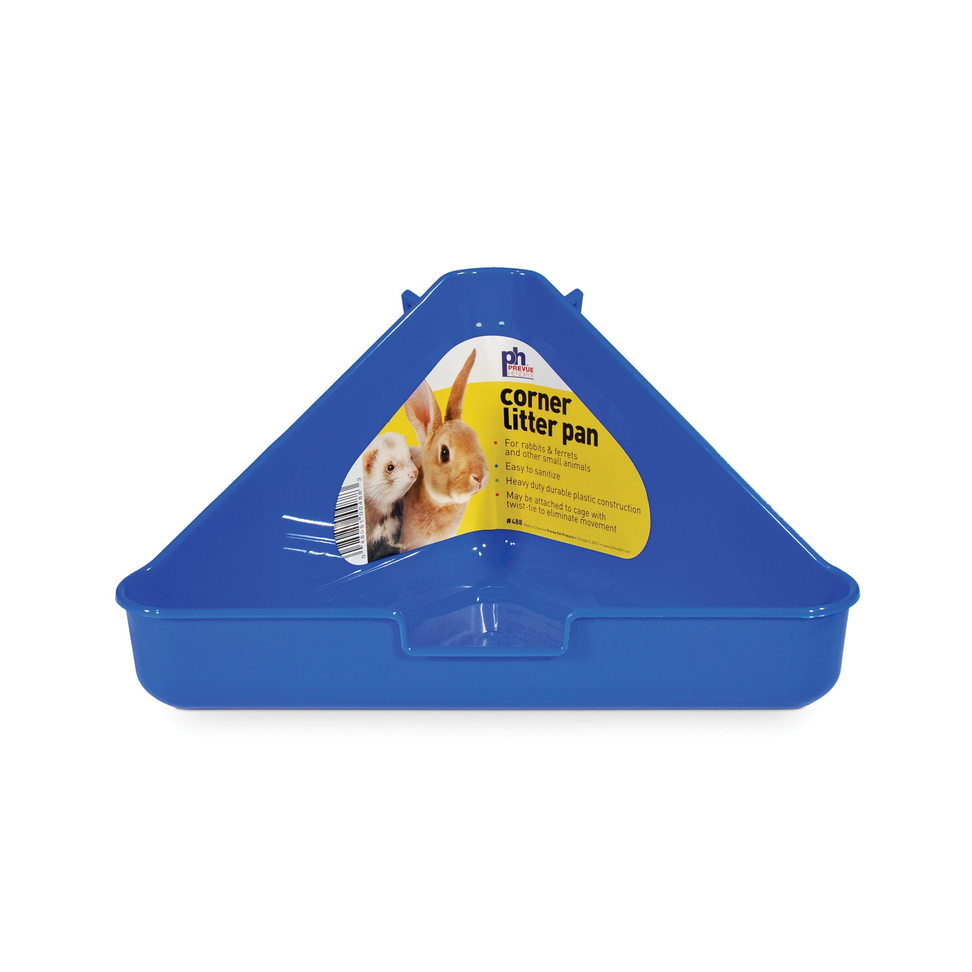 Prevue Pet Products Corner Litter Pan for Small Animals 488