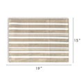 thumbnail image 2 of Fabstyles Broadway Stripe Cotton Placemats Set of 4 Machine Washable Heavyweight Table Mats Perfect for The Kitchen and Dining Table or Outdoor Tables, 2 of 5