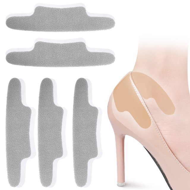 5 Pairs High Heel Grip Creative Feet Non-slip High Heel Pad Shoes Inserts