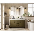 thumbnail image 4 of Elegant Kitchen and Bath 54 inch Double Bathroom Vanity In Chestnut Brown, 4 of 10