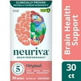thumbnail image 4 of Neuriva Original Brain Health Supplement (30 count), Brain Support With Clinically Tested Natural Ingredients (Coffee Cherry & Plant Sourced Phosphatidylserine), 3 Pack, 4 of 9