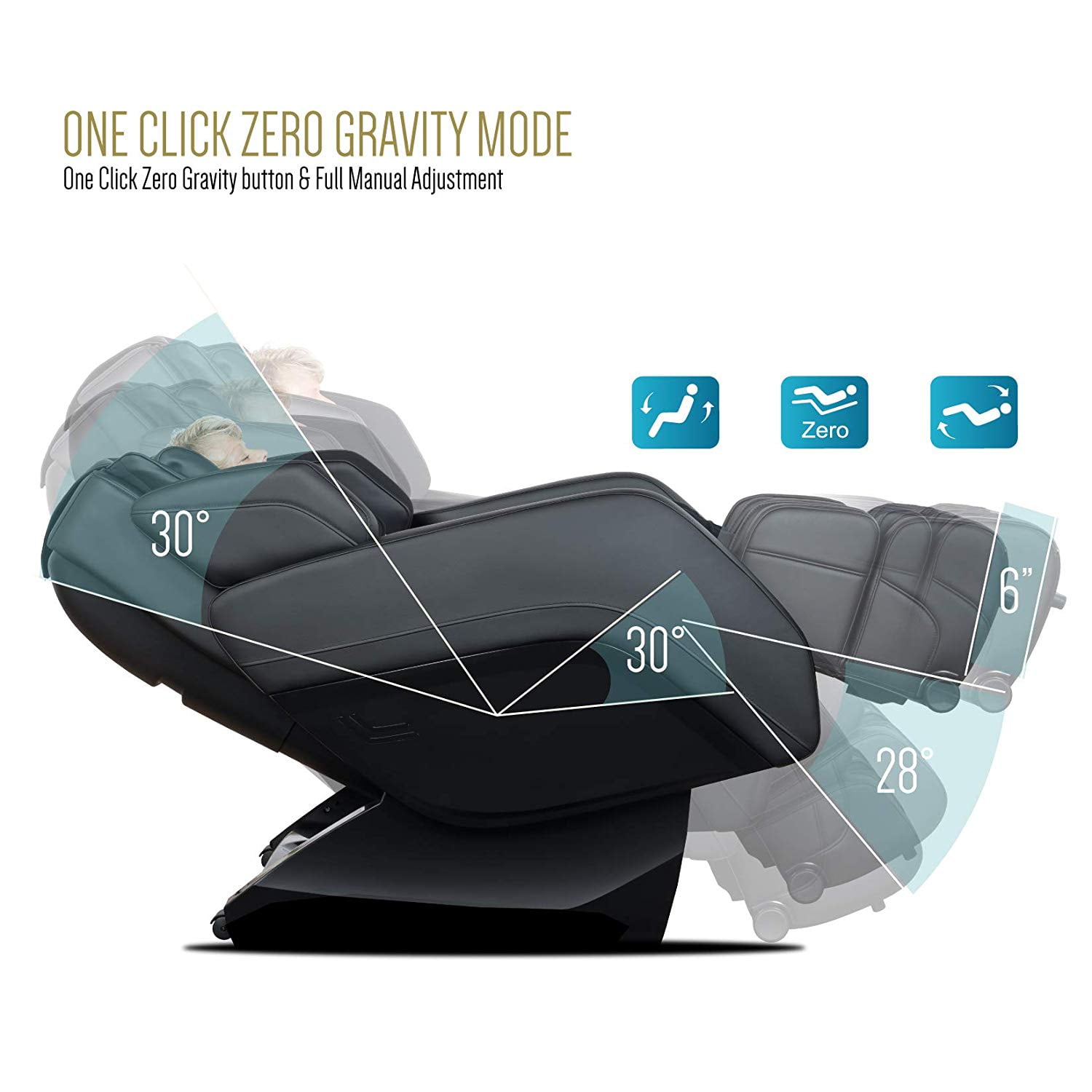 Relaxonchair Mk V Full Body Zero Gravity Shiatsu Massage