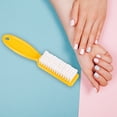 thumbnail image 3 of Unique Bargains 6 Pcs Fingernail Cleaner Nail Brush Fingernail Cleaning Tools with Plastic Handle Orange Yellow, 3 of 8