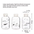 thumbnail image 4 of Yuarrent Botella de agua con funda transparente de 600ML, taza grande a prueba de fugas, tetera de viaje, botella de bebida de dibujos animados, viaje de Cocina y Comedor Tipo3 Yuarrent HA070649-03, 4 of 6