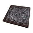 thumbnail image 6 of Classic Floral Leather Cowboy Wallet, 6 of 11