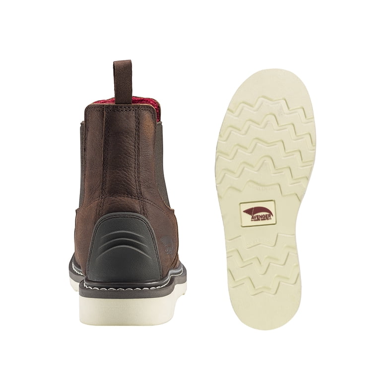Avenger Men\'s US 13 EE Romeo Carbon Toe Boot Brown A7505 6\